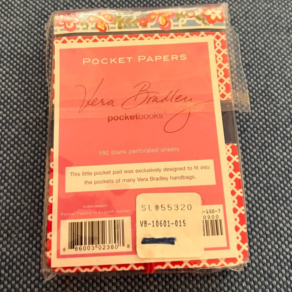 Vera Bradley Note Pad NWT - Picture 2 of 2